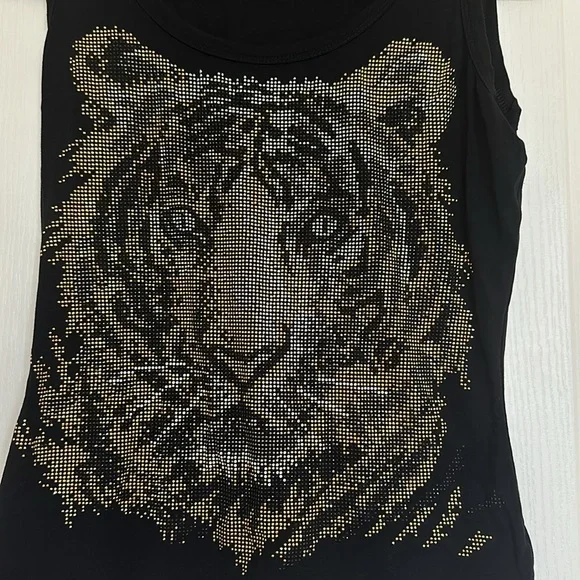 ST. JOHN CAVIAR top. Size Small - Picture 2 of 6